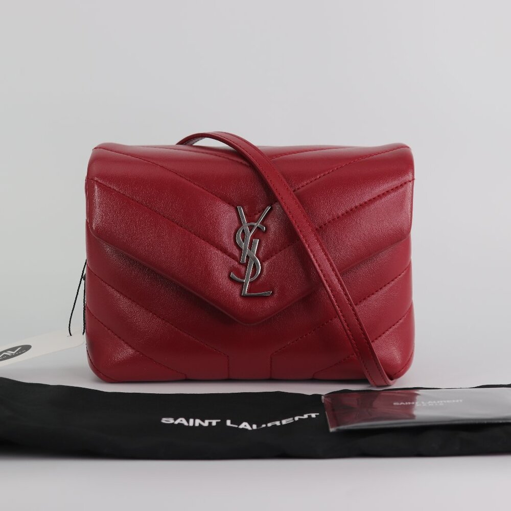SAINT LAURENT YSL Toy Loulou Rouge